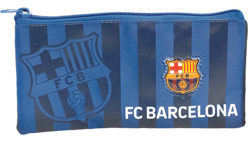 Estojo Simples Flat Barcelona Blaugrana