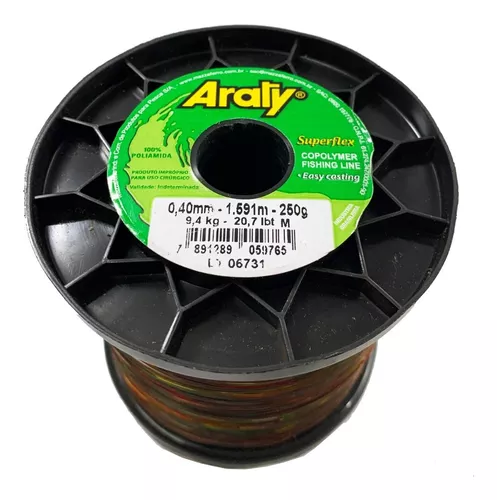 Hilo de pesca ARATY Superflex monofilamento 0.50 mm - 1000Mts