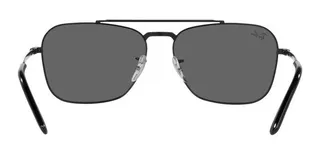 Anteojos De Sol Ray-ban New Caravan Black Dark Grey 58