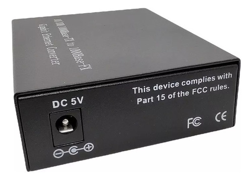 Conversor De Mídia Gigabit Sfp Fibra Otica