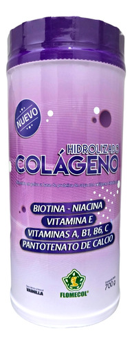 Colágeno Hidrolizado Polvo - 700gr - Flomecol