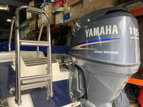 Imagen 4 de 20 de Lancha Tracker Trakker 625 Con Motor Yamaha F115aetl Permuta