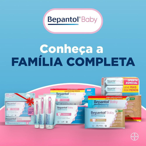 Kit 5 Toalhas Lenço Umedecidos + Creme De Assadura Bepantol