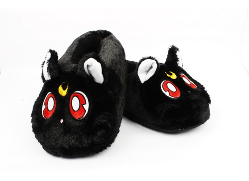 Pantuflas Gato Luna + Tazon Gato Con Infusor 