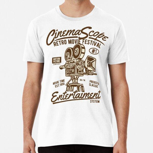 Remera Cinema Scope 2 Algodon Premium