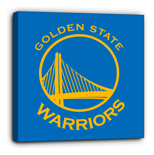 Cuadro Canvas Básquetbol Nba Golden State Warriors 60x60cm