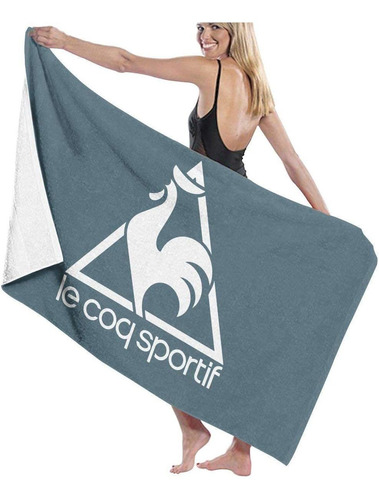 Toalla De Baño Le Coq Sportif Logo, Toallas Superabsorbentes