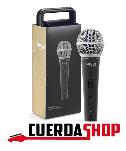 Microfono Dinamico Stagg Sdm50 Cardioide - Cable Y Estuche