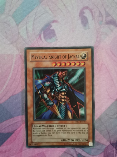 Mystical Knight Of Jackal Dr1 017 Super Rara Yugioh