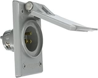 Leviton 5278-cwp Receptáculo De Entrada De Corriente Macho C