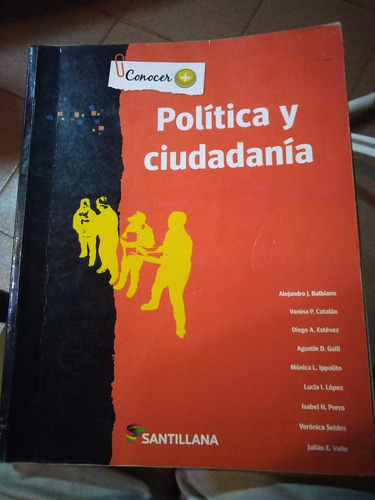 Política Y Ciudadanía Conocer + Santillana