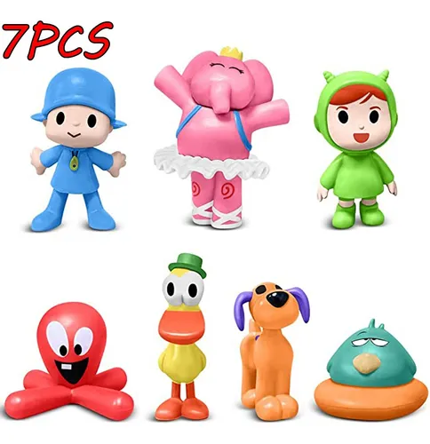 Muñecos de pocoyo y sus amigos sale