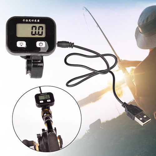 Linha De Pesca Contador Medidor De Pesca 120h Com Duração