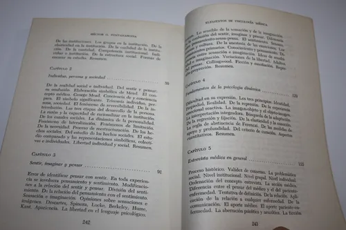 Elementos De Psicología Médica - Héctor Fontanarossa Troquel (Usado)