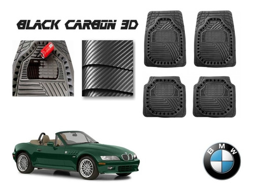 Tapetes Premium Black Carbon 3d Bmw Z3 1995 A 2003