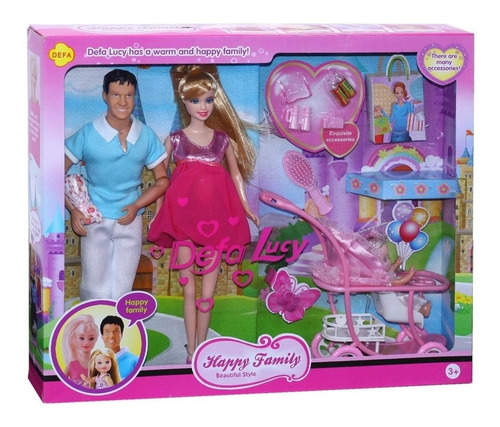 Barbie Delfa Lucy Feliz Familia