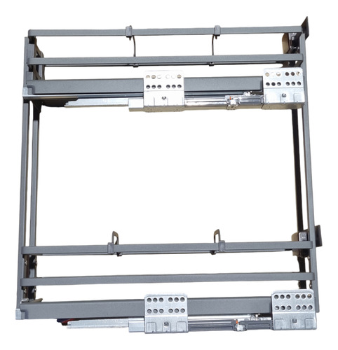 Especiero 15cm 2 Pisos Rieles Ocultos Derecho + 4 Separador