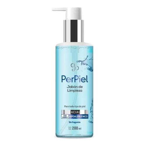 Perpiel Jabón De Limpieza Facial Todo Tipo De Piel X 200 Ml 