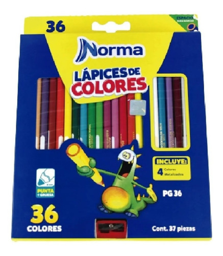 Colores Norma 36 Pzas