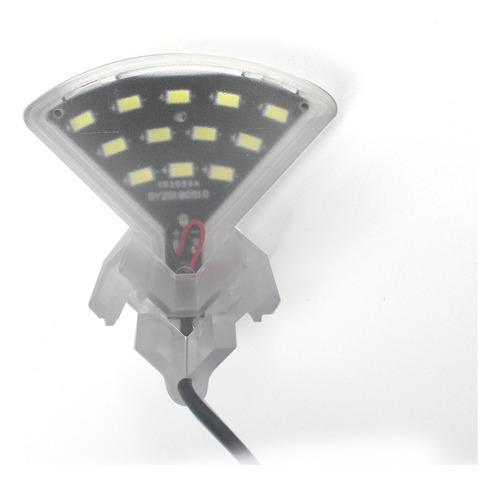 Lámpara Aquarium Light Smd5730 En Forma De Abanico Con Forma