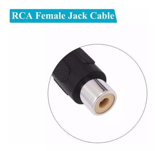 Cable de altavoz RCA adaptador de enchufe hembra, conector a Cable desnudo,  Cable de Audio de extremo abierto para amplificador, receptor de Audio y  Video, altavoces - AliExpress