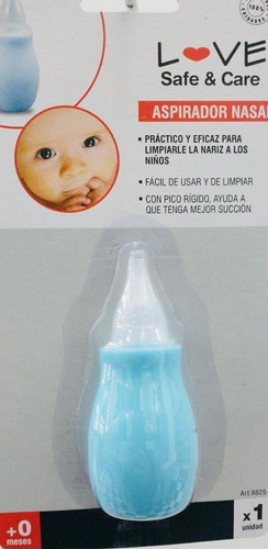 Aspirador Nasal Para Bebe Saca Moco Love 8825 Tiendamibebe