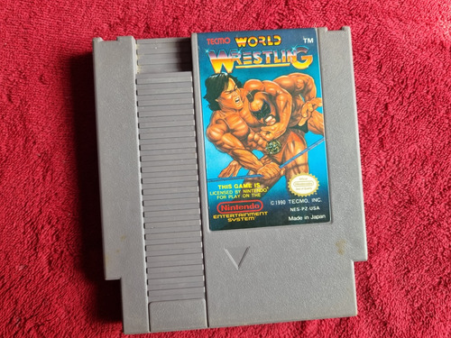 World Wrestling Para Nintendo Nes Cartucho Original