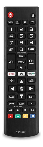 Control Remoto Para Televisor Inteligente LG Lcd Akb75095307