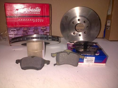 Juego Discos Y Pastillas De Freno Chevrolet Vectra 2.4 R 15