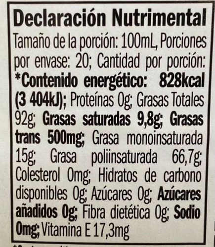 Aceite De Semilla De Uva Kirkland Signature 2l Antioxidante