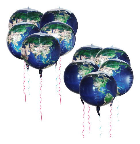 Globos Con Forma De Globo De 22 Pulgadas De Nuobesty, Con Ma