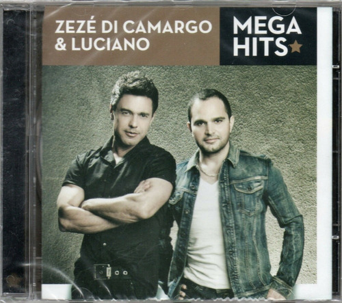 Zezé Di Camargo & Luciano Cd Mega Hits Novo Original Lacrado