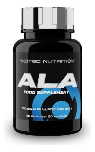 Ala (ácido Alfa Lipoico) 250 Mg. 50 Cápsulas