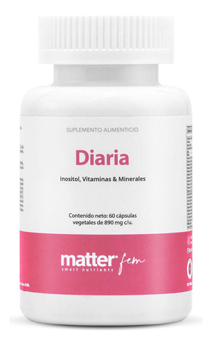 Diaria Fem Matter, Multivitamínico Para Mujer 90 Capsulas Sabor Sin sabor