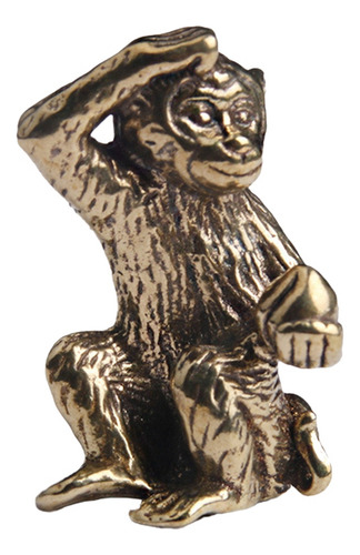 Estatua De Mono De Bronce, Estatua De Mono, Accesorio De Pai