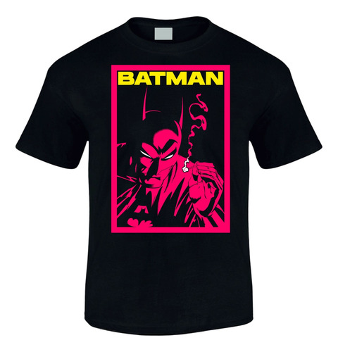 Camiseta Batman Version 5.0 Manga Corta Serie Black