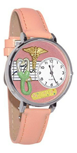 Whimsical Watches Mujer U******* Unisex Silver Nurse 2 Reloj