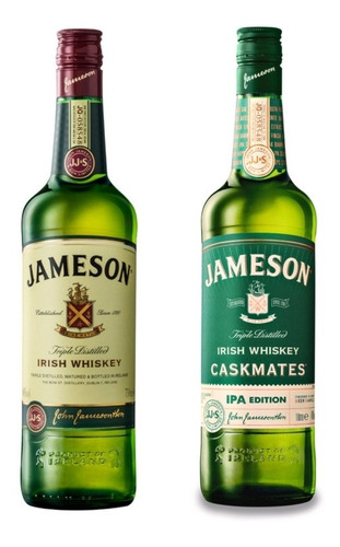 Whisky Jameson Triple Distilled + Ipa Edition Beer Barrels.