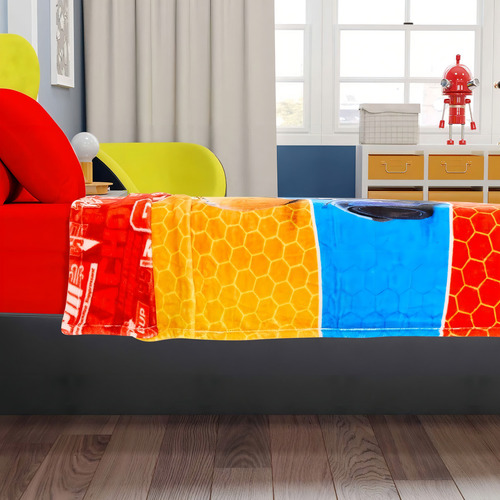 Cobertor Serenity Individual - Providencia Color Cars Reto