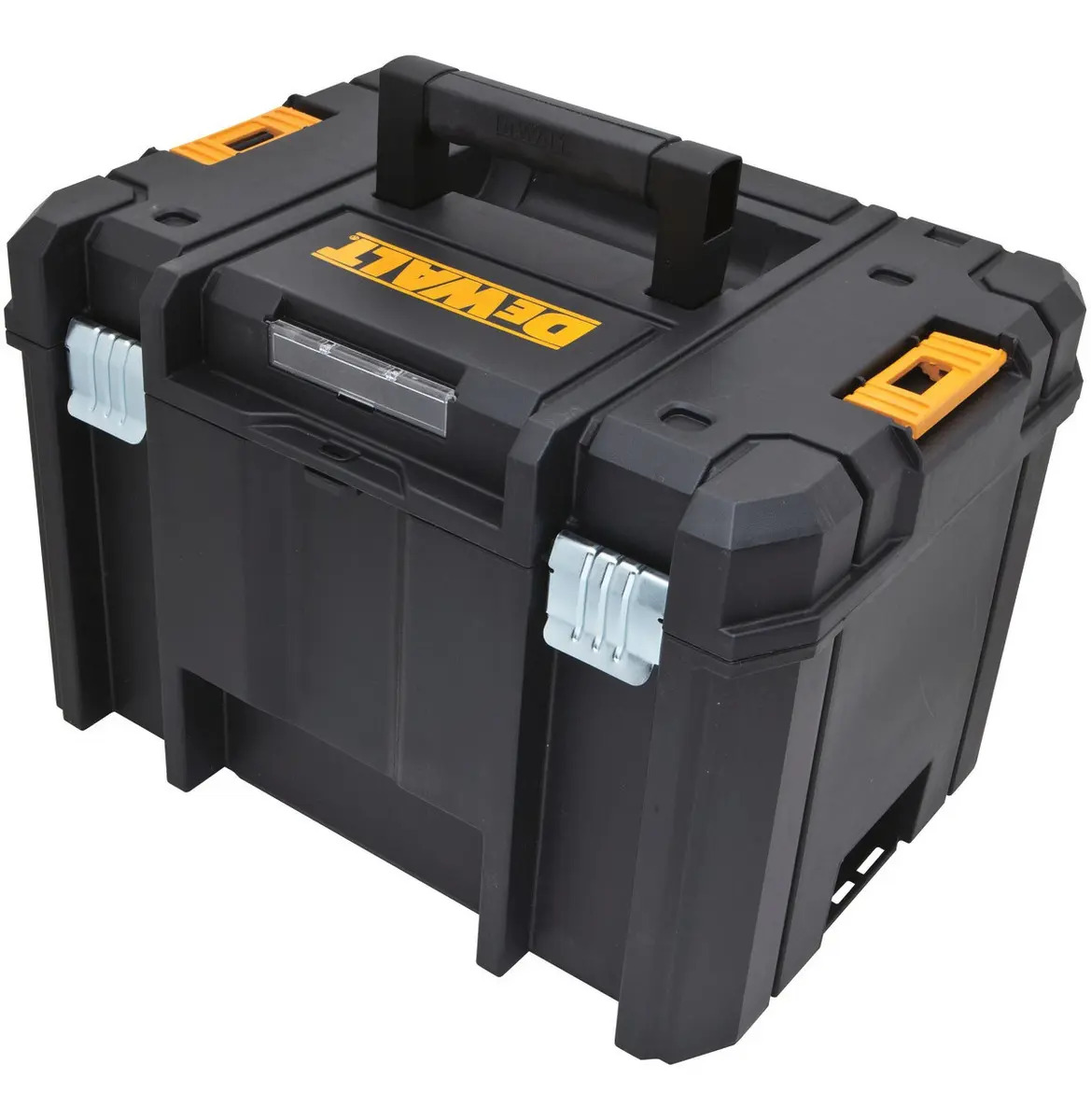 Caja Profunda 17'' Con Charola Tstak Dewalt Dwst17806 Color Negro
