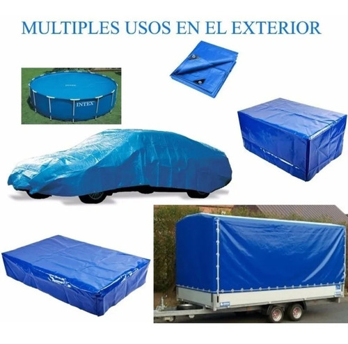 Lona Impermeable Multiusos Extra Grande 8 X 10 Metros