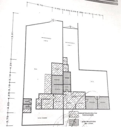 Imagen 2 de 2 de Azcapotzalco Centro: Terreno Irregular En Venta Con Uso De Suelo H/3/30/b