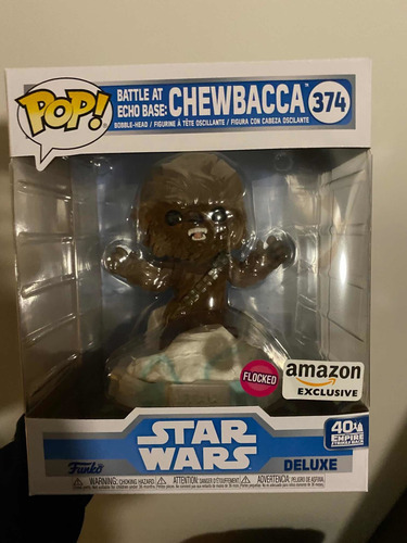 Funko Pop Chewbacca 374 Star Wars Amazon Impecable Original