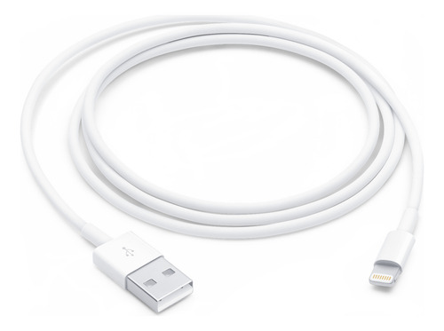 Cable Usb A Lightning Apple 1 Metro Blanco, Muqw3am/a