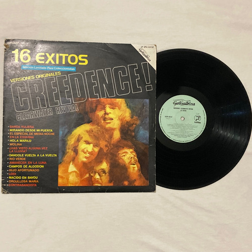Creedence Clearwater Revival / 16 Exitos Lp Vinilo 1984 Mx (Usado)