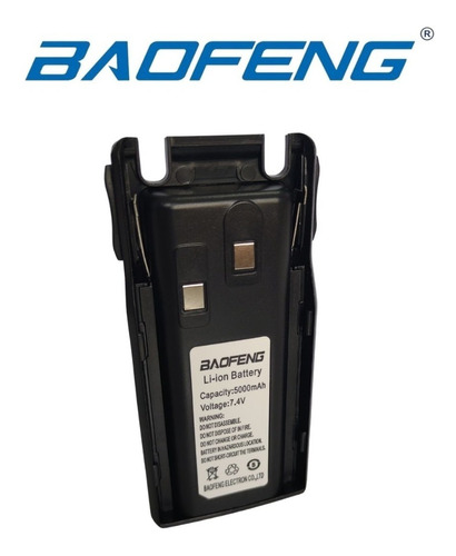 Baofeng Baterias Para Rádio Comunicador Uv82 Original Bandas De Freqüência 5.5 Cor Preto