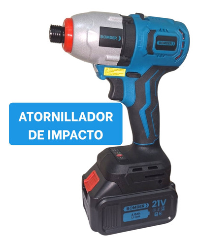 Taladro Percutor Multifuncional 6 En 1 Bomder Bom-2008