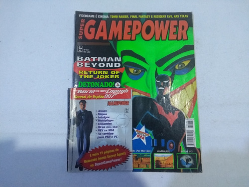 Revista Super Game Power Nº 83 Detonado 007 World Not Enough