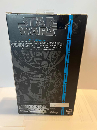 Star Wars 04 Chewbacca The Black Series Hasbro (Usado)