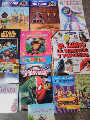 Lote Infantil Libros Usados X 12 Ejemplares 